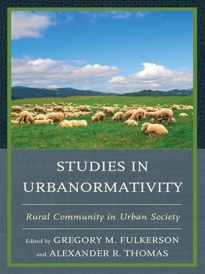 cover image of Studies in Urbanormativity